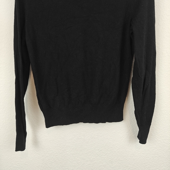 AYR Hi T Turtleneck Long Sleeve Sweater In Black Size Small Women's - Picture 8 of 10